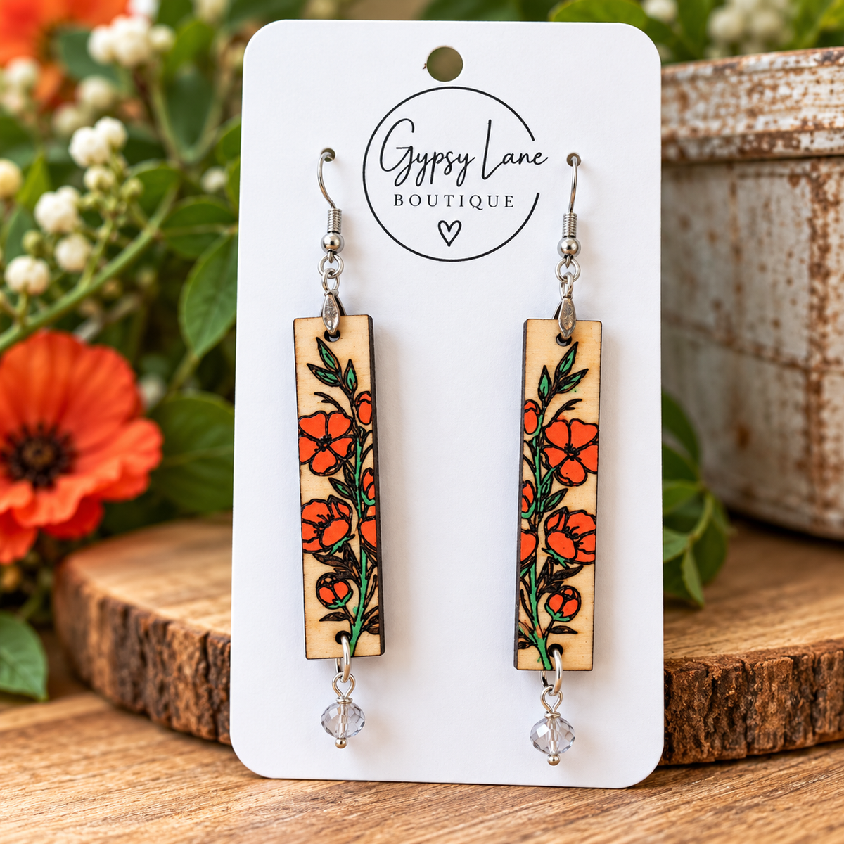 Poppy Earrings