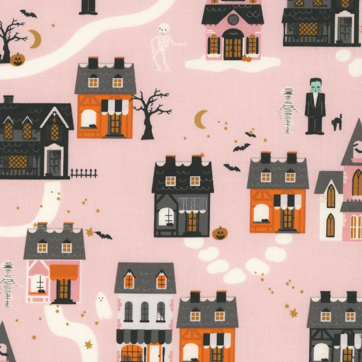 Frank and Friends Houses Pink SKU: C17471-PINK