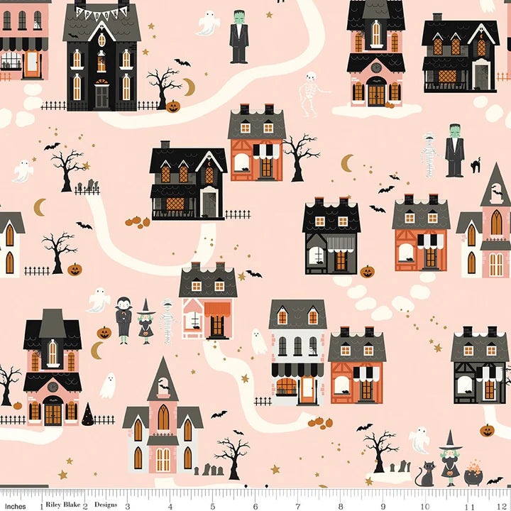 Frank and Friends Houses Pink SKU: C17471-PINK