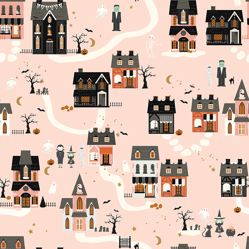 Frank and Friends Houses Pink SKU: C17471-PINK